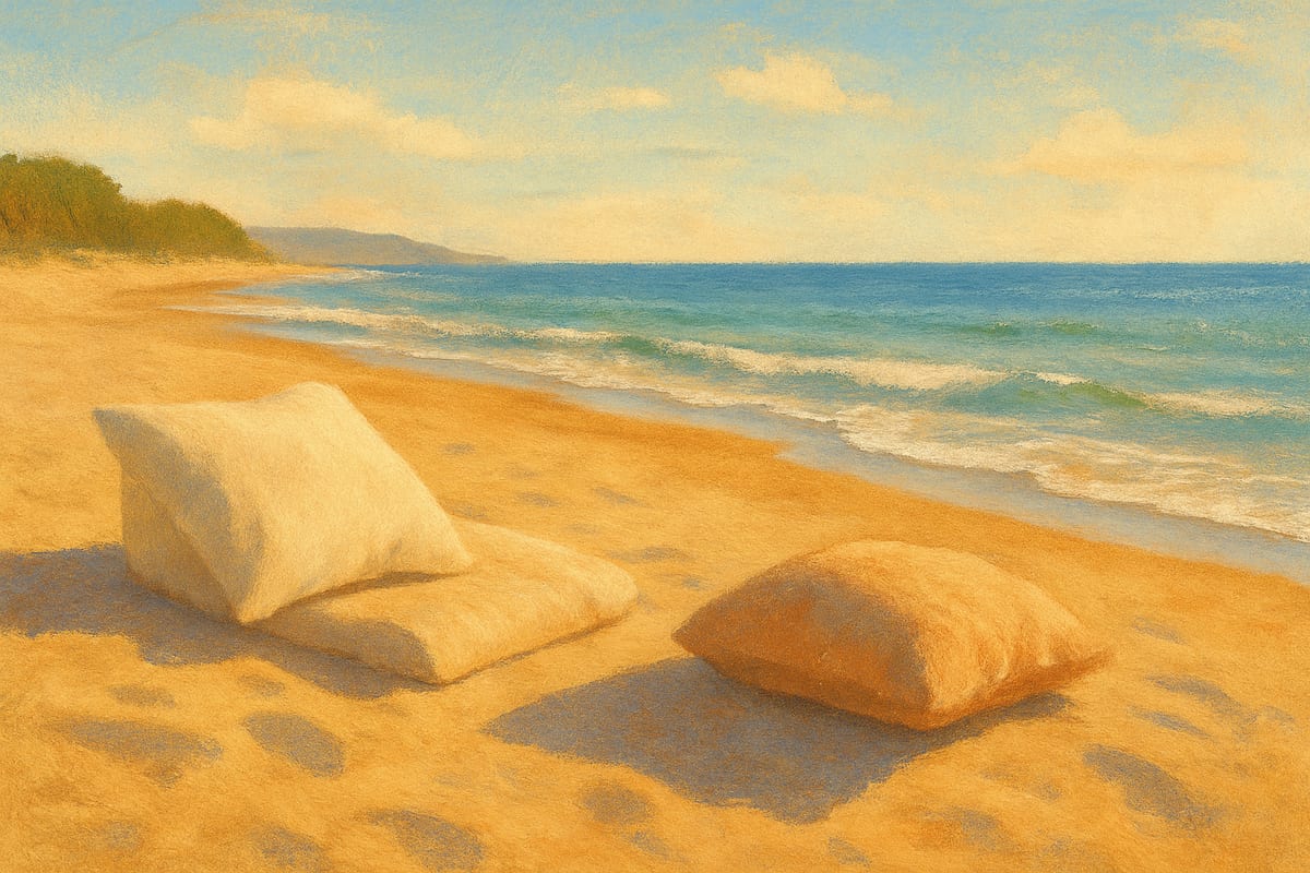 Best Beach Chair for Bad Backs — generic coastal editorial illustration