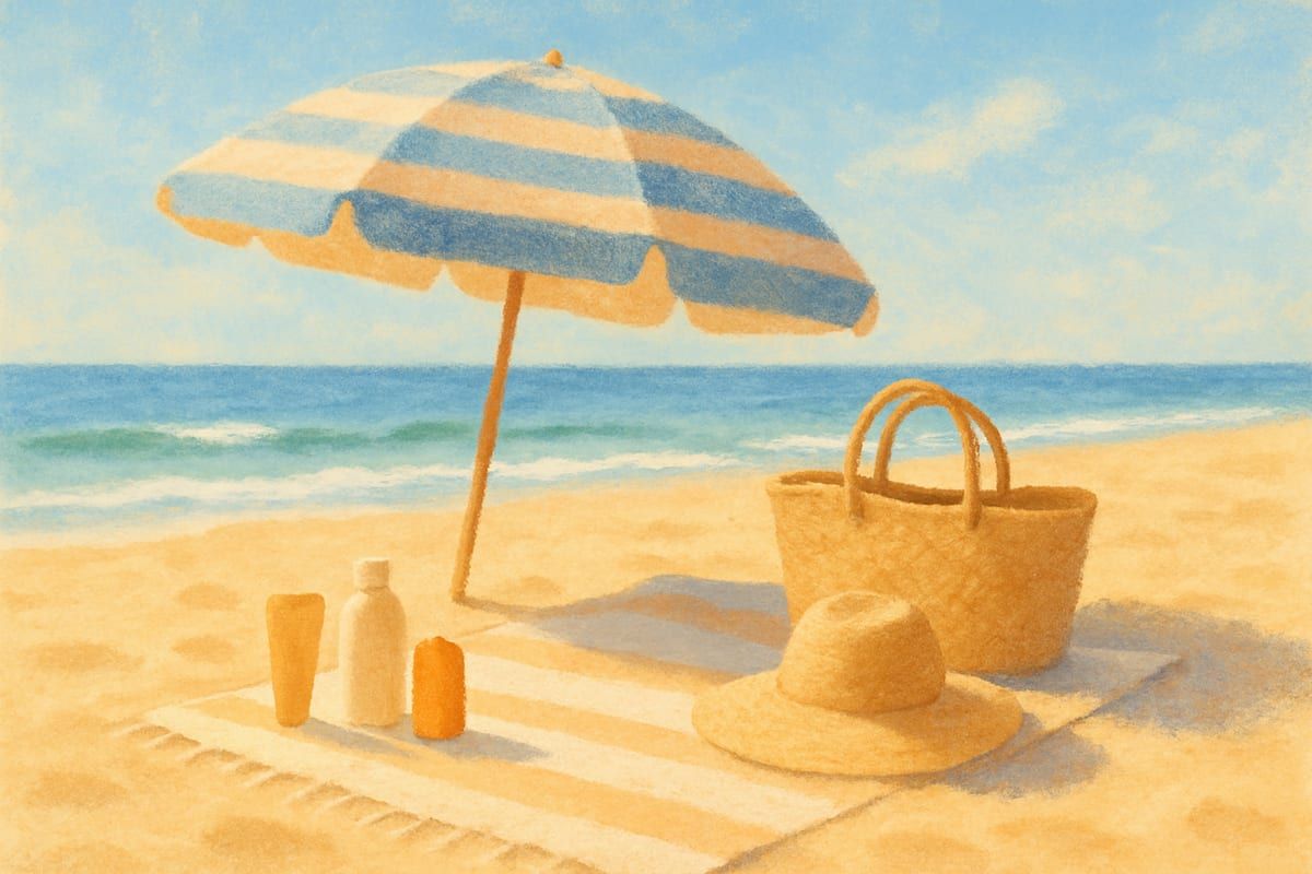 Best Beach Gear of 2026: The Complete Packing List — generic coastal editorial illustration