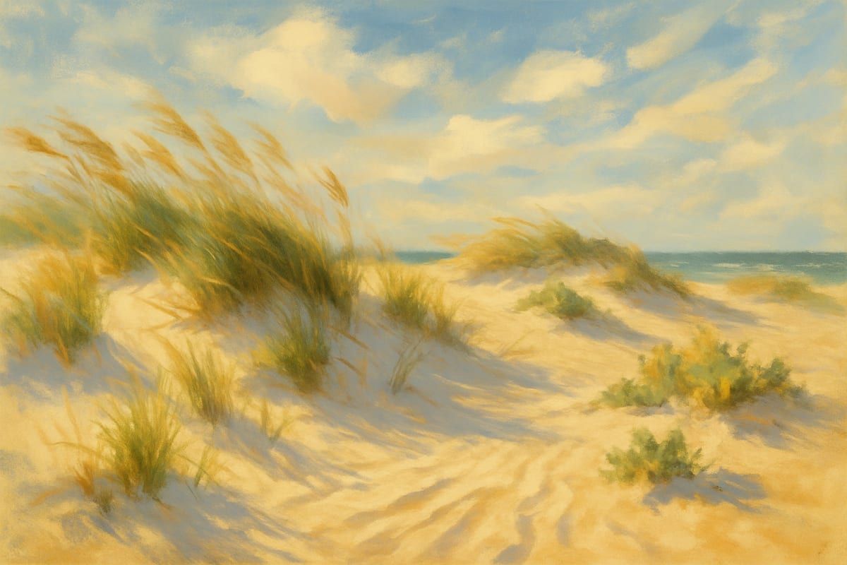 Best Beach Umbrellas for Windy Conditions — generic coastal editorial illustration