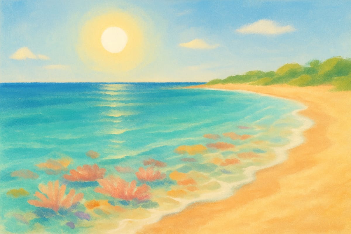 Best Reef-Safe Sunscreen for Beachgoers — generic coastal editorial illustration