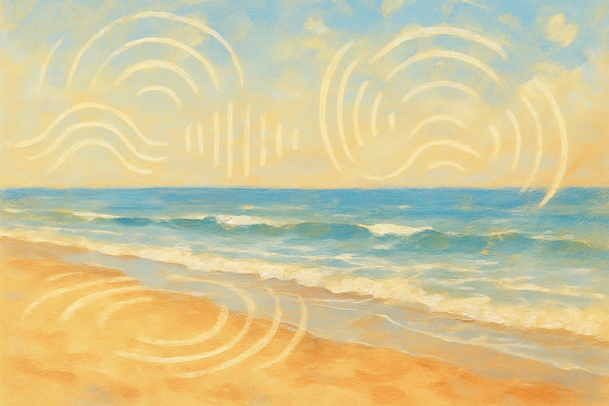 Best Waterproof Beach Speakers — generic coastal editorial illustration